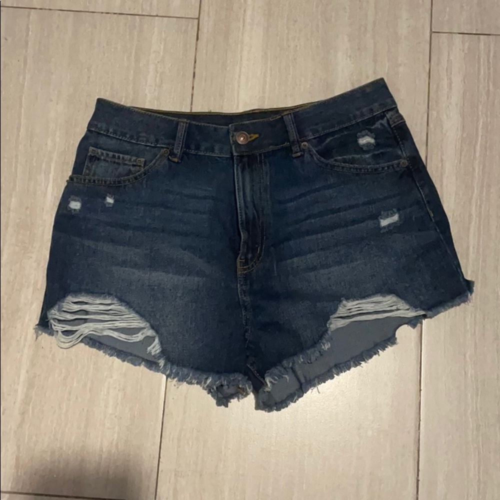 High rise shorts